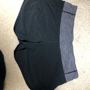Lululemon Size 4 Black Speed Shorts